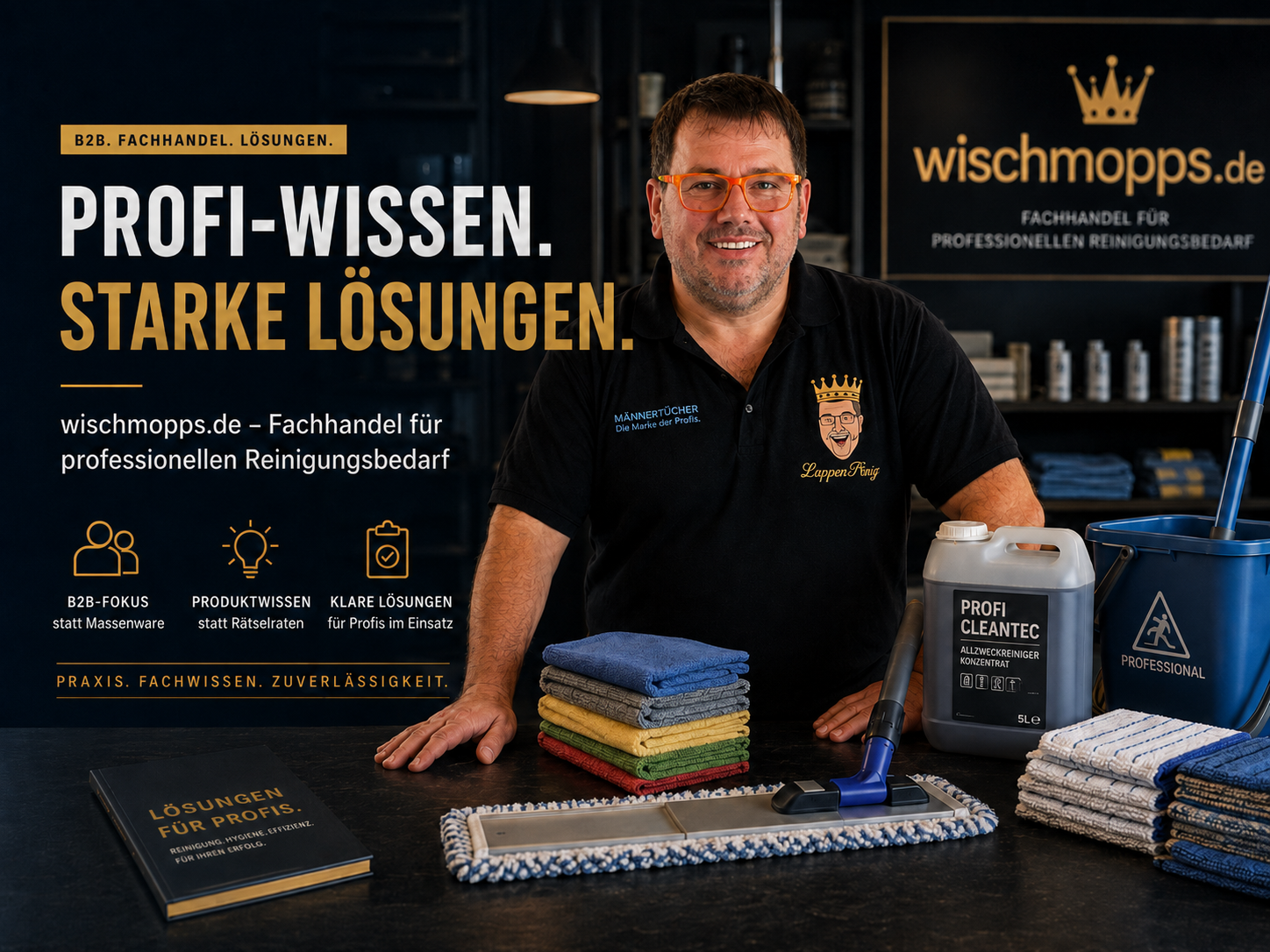 wischmopps.de als Praxisprojekt für B2B-Fachhandel und Reinigungsbedarf